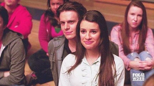 Lea Michele et Jonathan Groff